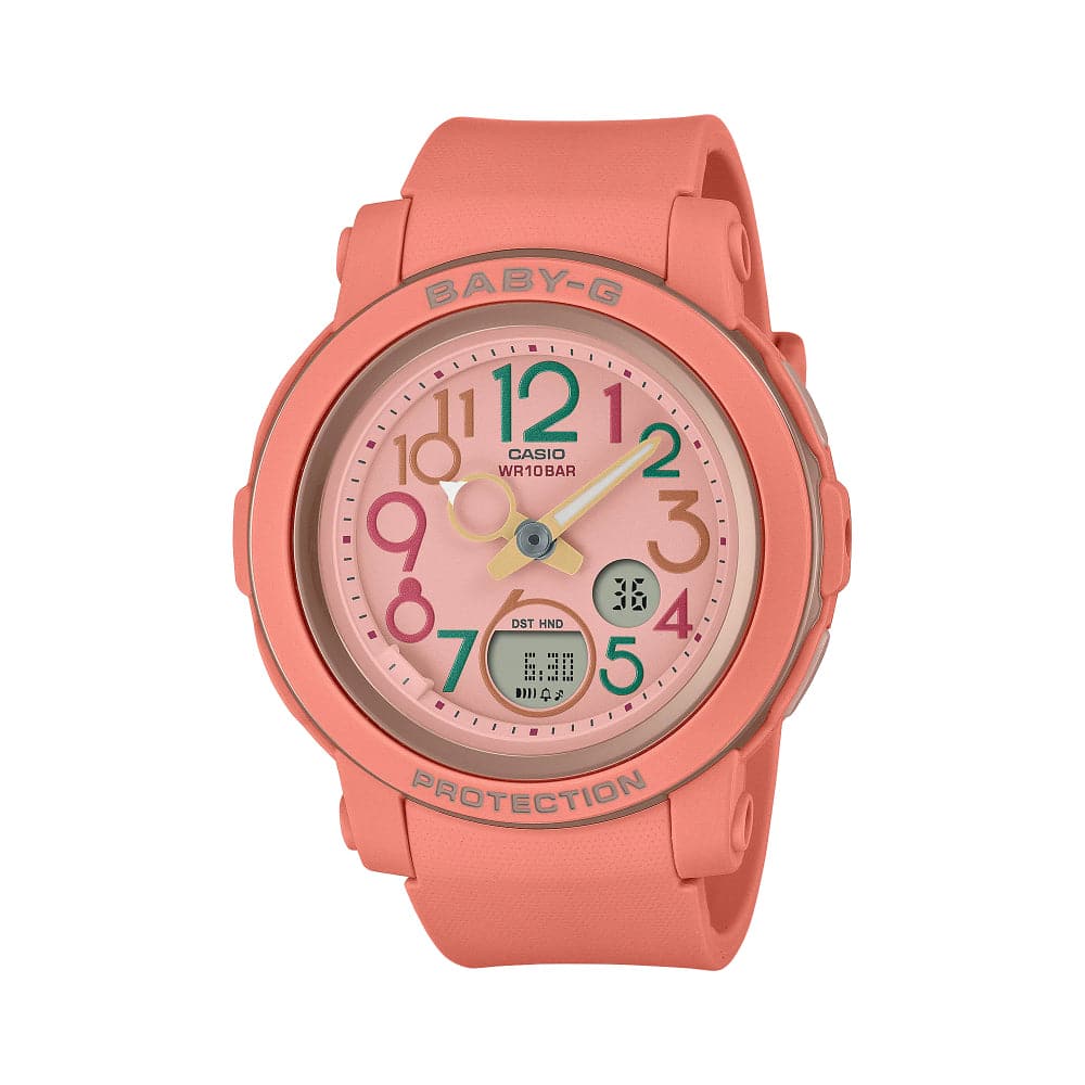 Casio Baby-G Colorful Retro-Pop Resin Strap Women Watch BGA-290PA-4ADR