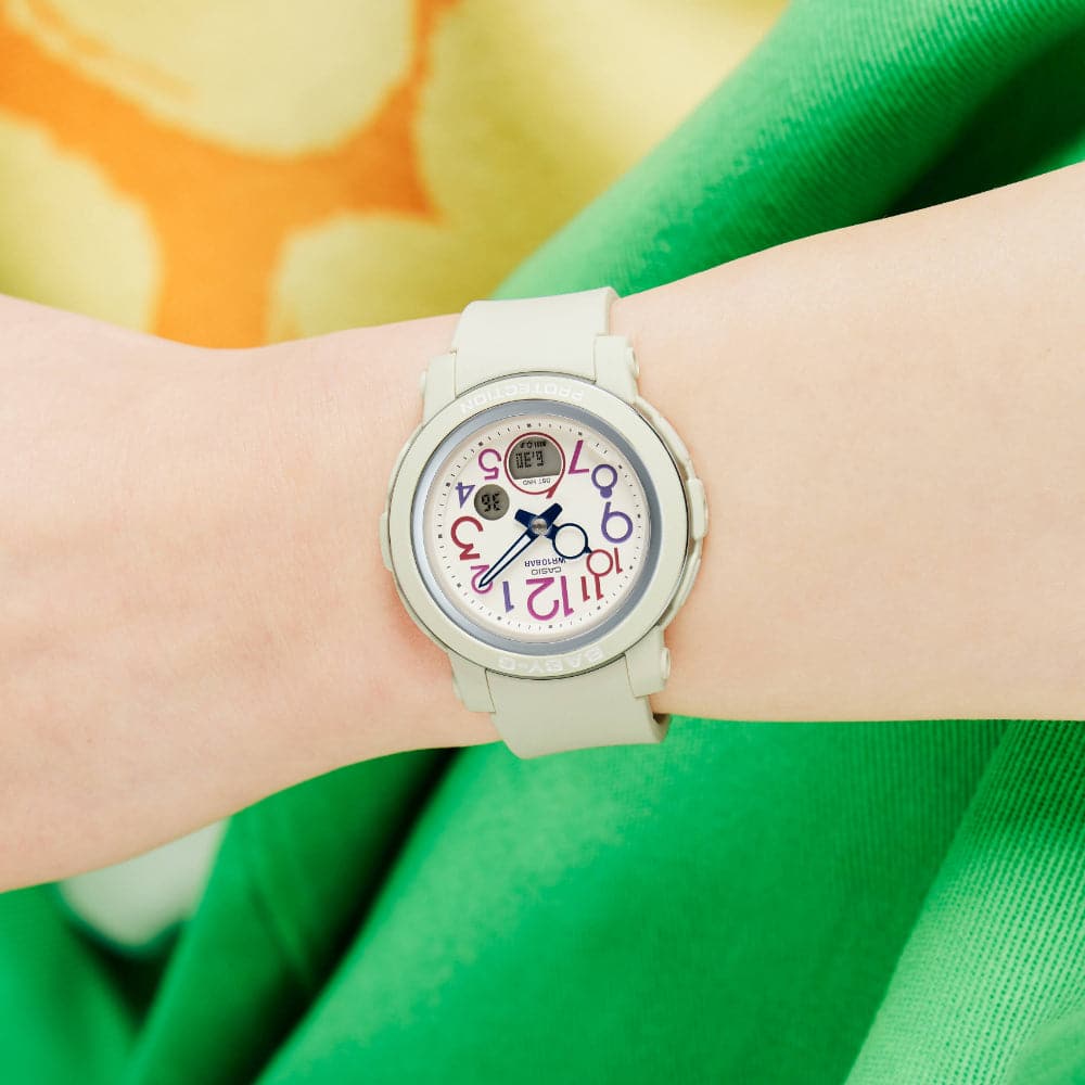Casio Baby-G White Resin Strap Women Watch BGA-290PA-7ADR