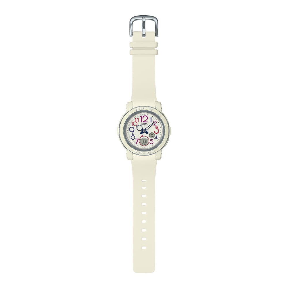 Casio Baby-G White Resin Strap Women Watch BGA-290PA-7ADR