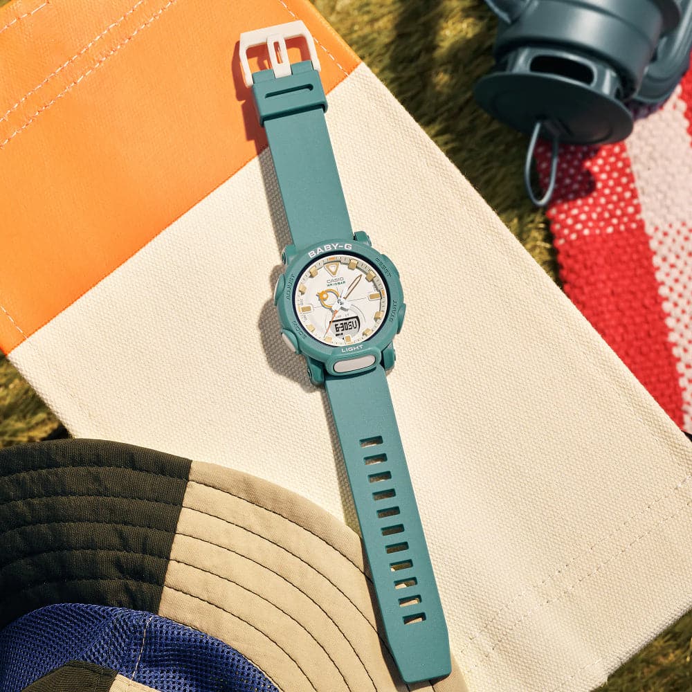 Casio Baby-G Green Bio-Based Resin Strap Women Watch BGA-310RP-3ADR