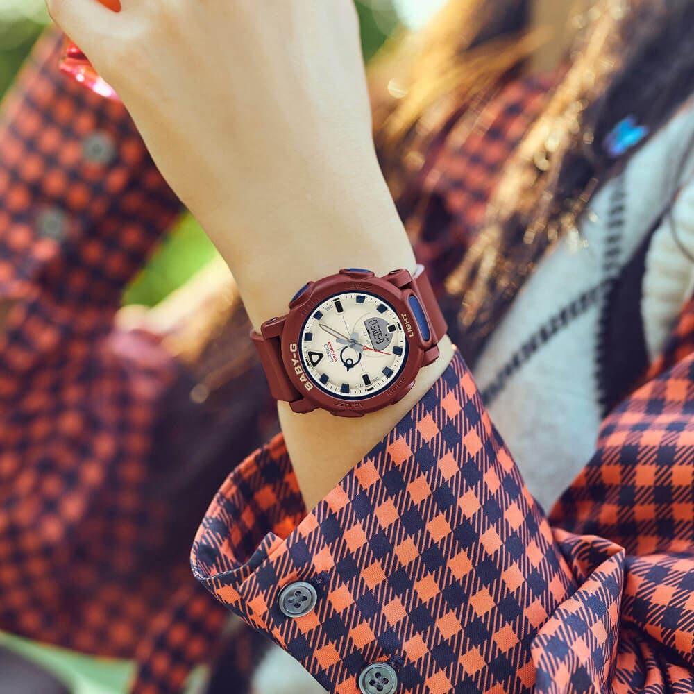 Casio Baby-G Red Bio-Based Resin Strap Women Watch BGA-310RP-4ADR