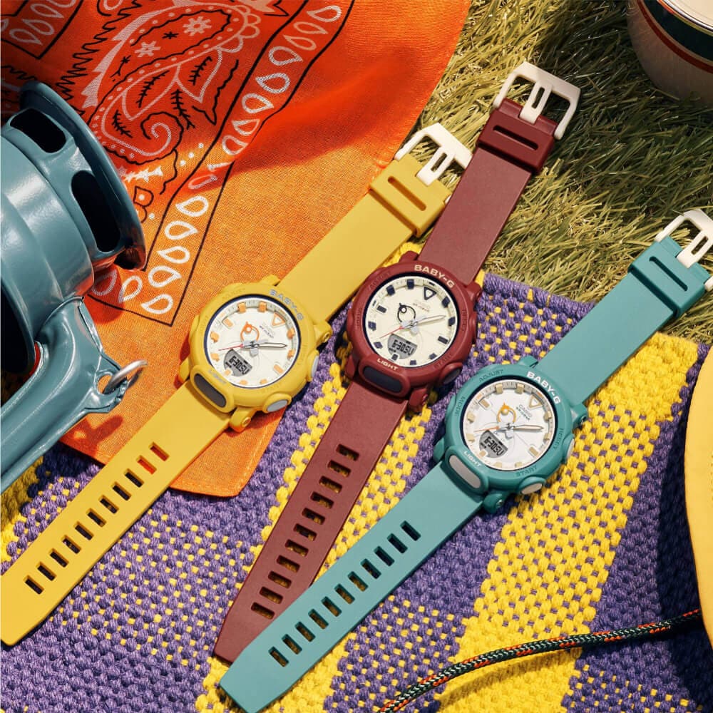 Casio Baby-G Red Bio-Based Resin Strap Women Watch BGA-310RP-4ADR