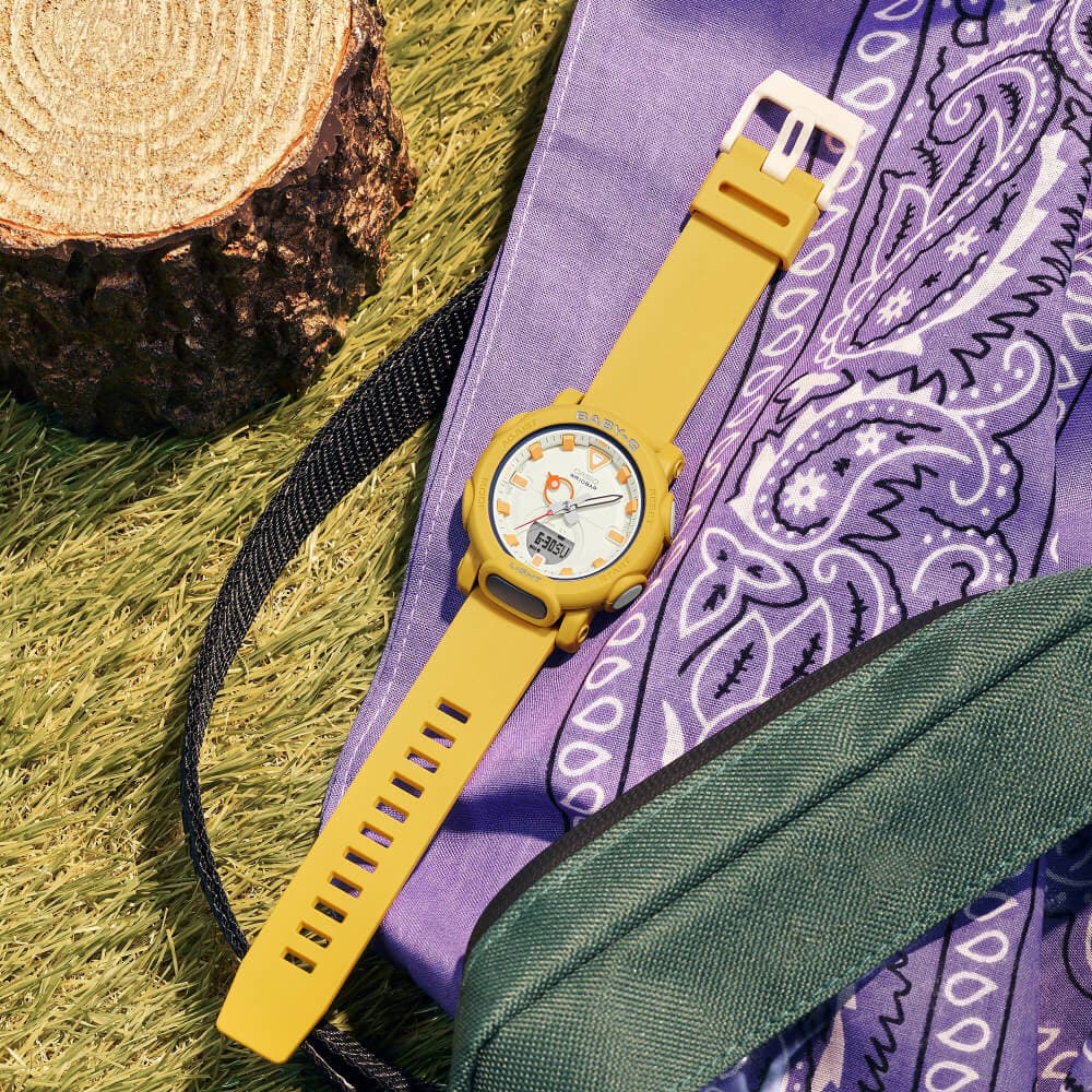 Casio Baby-G Yellow Bio-Based Resin Strap Women Watch BGA-310RP-9ADR