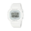 Casio Baby-G Digital White Resin Strap Women Watch BGD-565-7DR-P