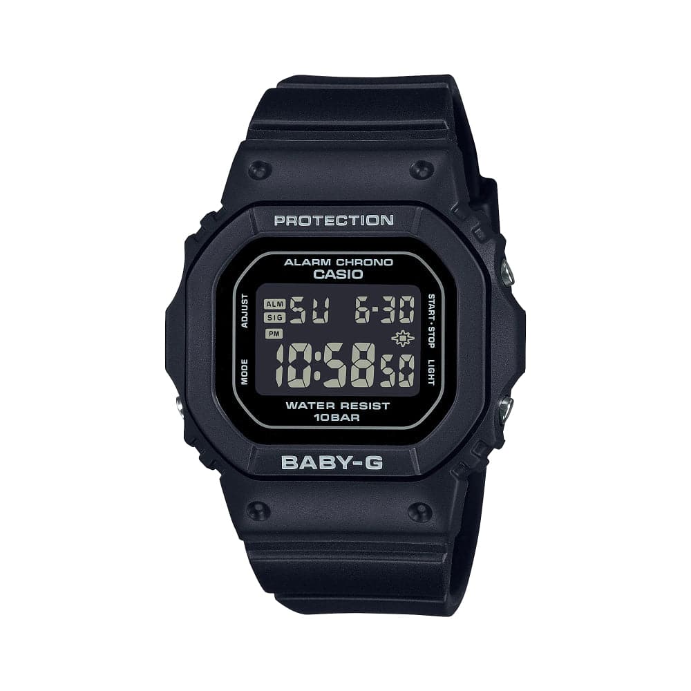 Casio Baby-G Digital Black Resin Strap Men Watch BGD-565U-1DR