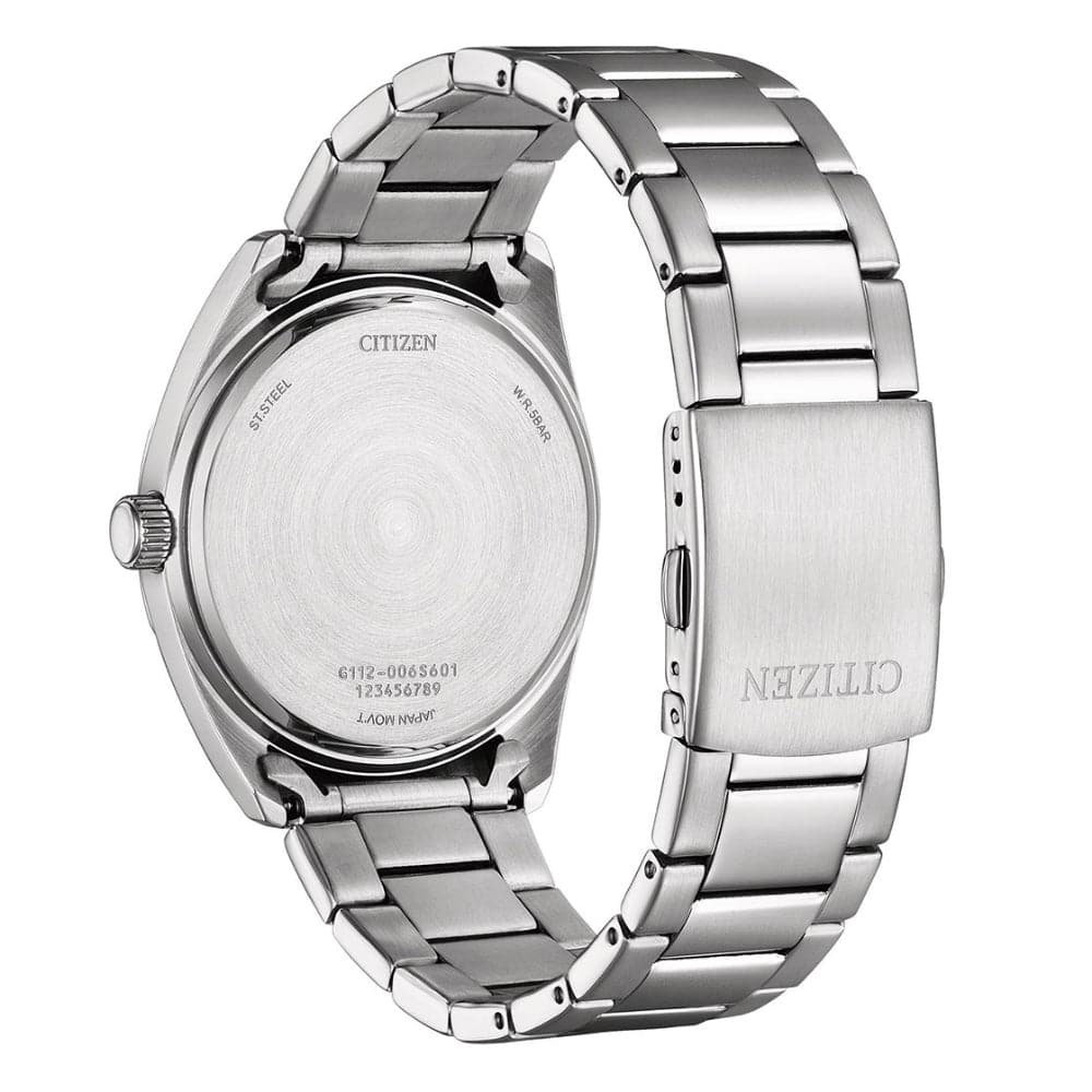 Citizen Quartz Silver Stainless Steel Strap Men Watch BI5110-54A
