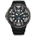 Citizen Eco-Drive Black Polyurethane Strap Men Watch BJ8056-01E