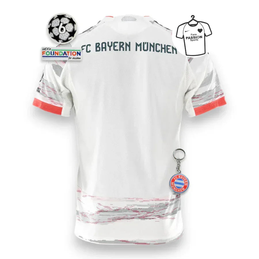 Bayern Munchen Away Fan Jersey 2025/26  Champions League Patch