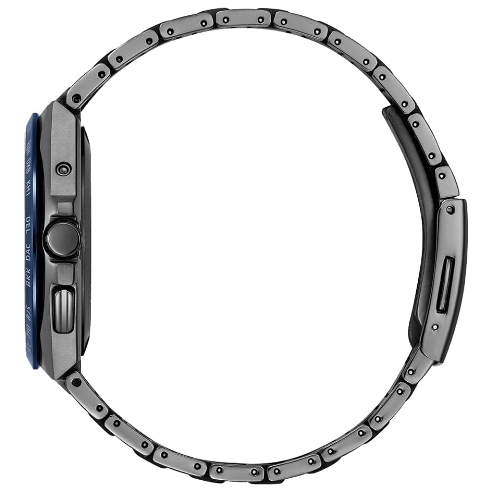 Citizen Attesa Black Titanium Steel Strap Men Watch CB0217-71E