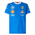 Scuderia Ferrari 2025 Team Monza T-Shirt -  Formula 1 F1 Formula One Blue Scozia