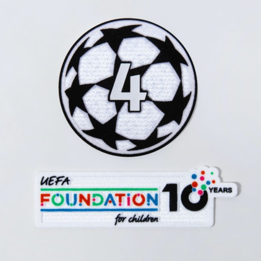 Ajax Amsterdam Away Fan Jersey 2025/26 Patches UCL + 10th Anniversary UEFA Foundation