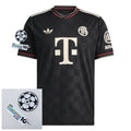 Bayern München Third Fan Jersey 2025/26 Patches UCL + 10th Anniversary UEFA Foundation