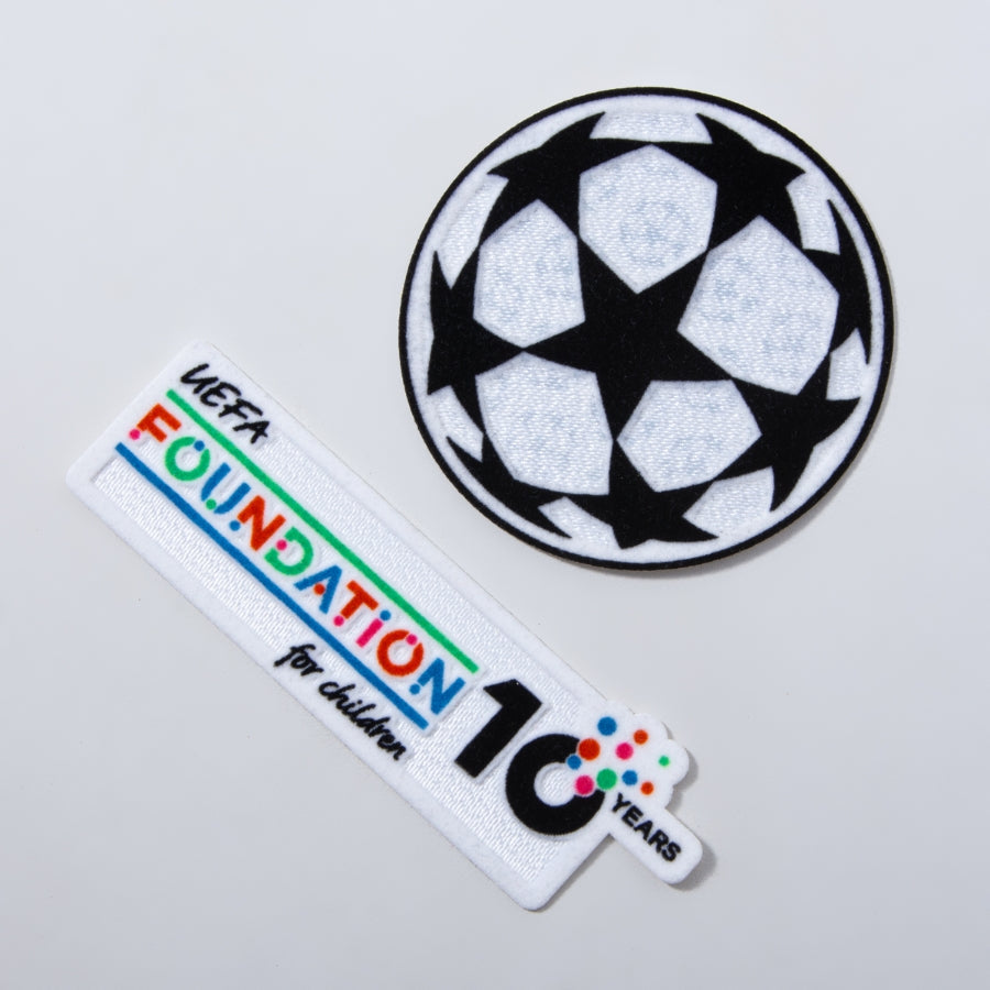 Atlético Madrid Away Fan Jersey 2025/26 Patches UCL + 10th Anniversary UEFA Foundation