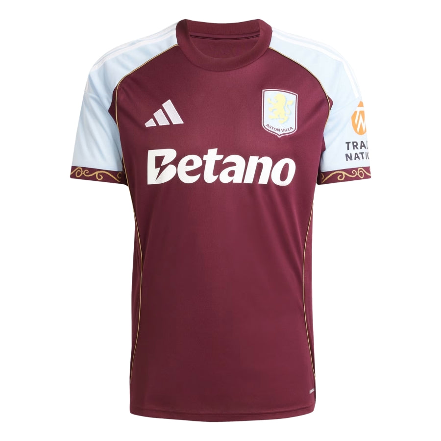 Aston Villa Home, Away and Third Kit 3 Fan Jersey Shirt 2025/26