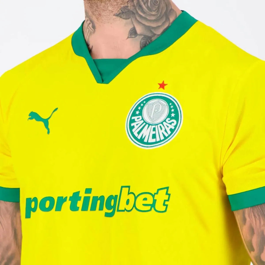 Palmeiras Third Gustavo Gomez 15 Fan Jersey 2025/26 Official Printing