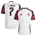 Flamengo L.Araujo 7 Away Fan Jersey 2025/26