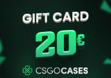 CsgoCases - 20€ Gift Card