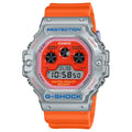 Casio G-Shock Digital Orange Resin Strap Unisex Watch DW-5900EU-8A4DR-P