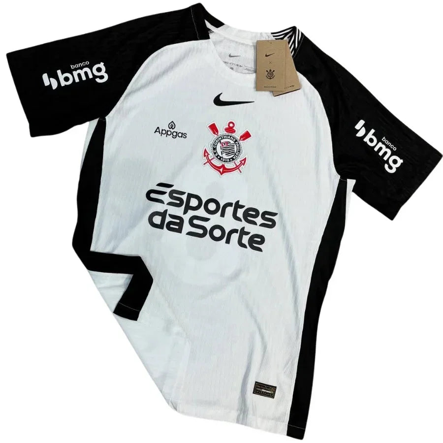 Corinthians Home AUTHENTIC PLAYER  2025/26 Full Sponsor (Official Printing)