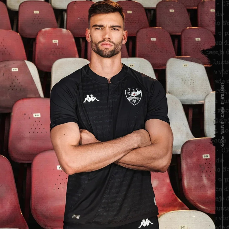 Vasco Third Black Fan Jersey 2024/25