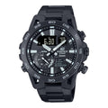 Casio Edifice Black Dial Stainless Steel Strap Men Watch ECB-40BK-1ADF