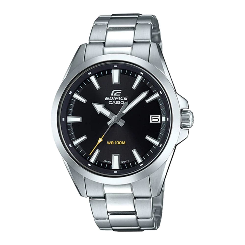 Casio Edifice Silver Stainless Steel Strap Men's Watch EFV-100D-1AVUDF-P