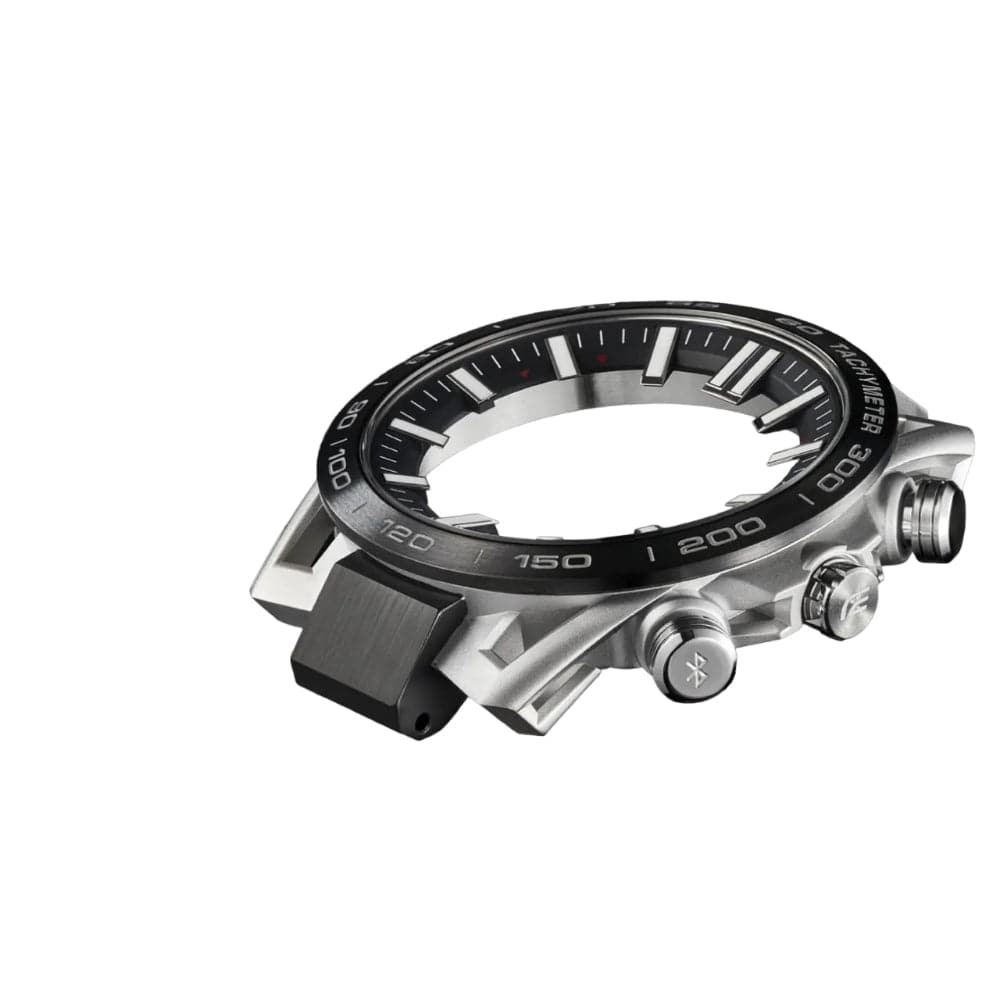 Casio Edifice Black Dial Silver Stainless Steel Strap Men Watch EQB-2000DC-1ADR