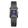 Citizen Eco-Drive Blue Dial Milanese & Leather Strap Women Watch EW5597-63L