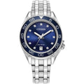 Citizen Eco-Drive Blue Dial Silver Stainless Steel Strap Men Watch FE6160-57L
