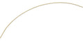 9kt Yellow Gold Silver Infused Square Snake Chain Necklace 45cm