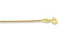 50cm Curb Chain in 9kt Yellow Bonded Gold