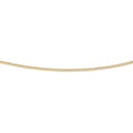 45cm Flat Curb Chain in 9kt Yellow Bonded Gold