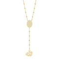 50cm Islamic Rosary Necklace in 9kt Yellow Bonded Gold