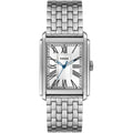 Fossil Carraway White Dial Silver Stainless Steel Strap Men Watch FS6008