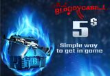BloodyCase $5 Gift Card