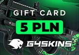 G4Skins.com Gift Card 5 PLN