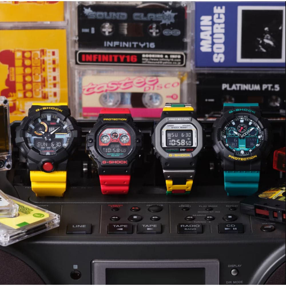 Casio G-Shock Digital-Analogue Resin Strap Men Watch GA-100MT-1A3DR