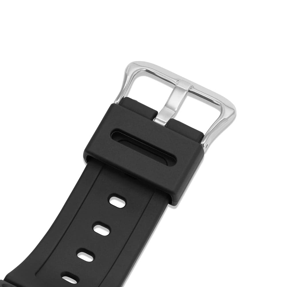 Casio G-Shock Silver Dial Black Resin Strap Men Watch GA-2100SB-1ADR