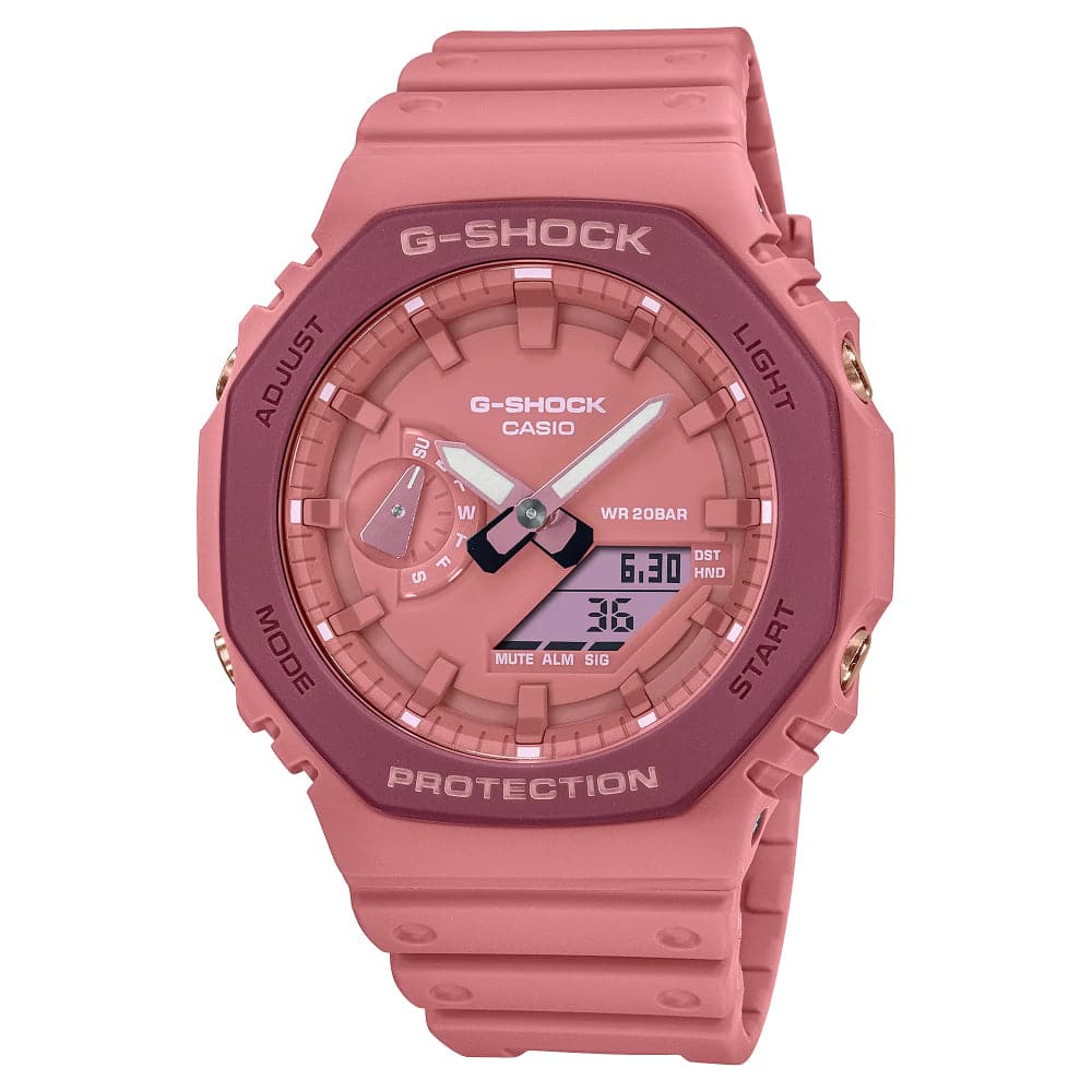 Casio G-Shock Pink Dial & Resin Strap Women Watch GA-2110SL-4A4DR