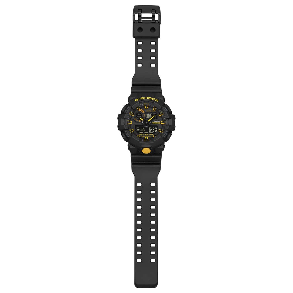 Casio G-Shock Digital-Analogue Black Resin Strap Men Watch GA-700CY-1ADR