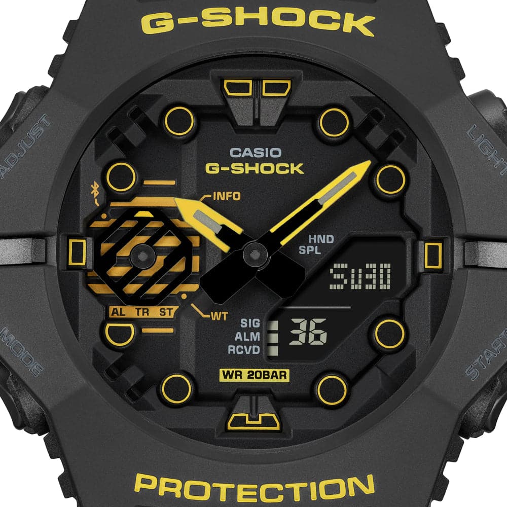 Casio G-Shock Black Dial Resin Strap Men Watch GA-B001CY-1ADR