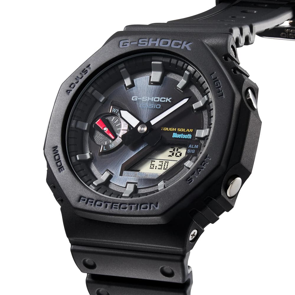 Casio G-Shock Black Dial & Resin Strap Men Watch GA-B2100-1ADR