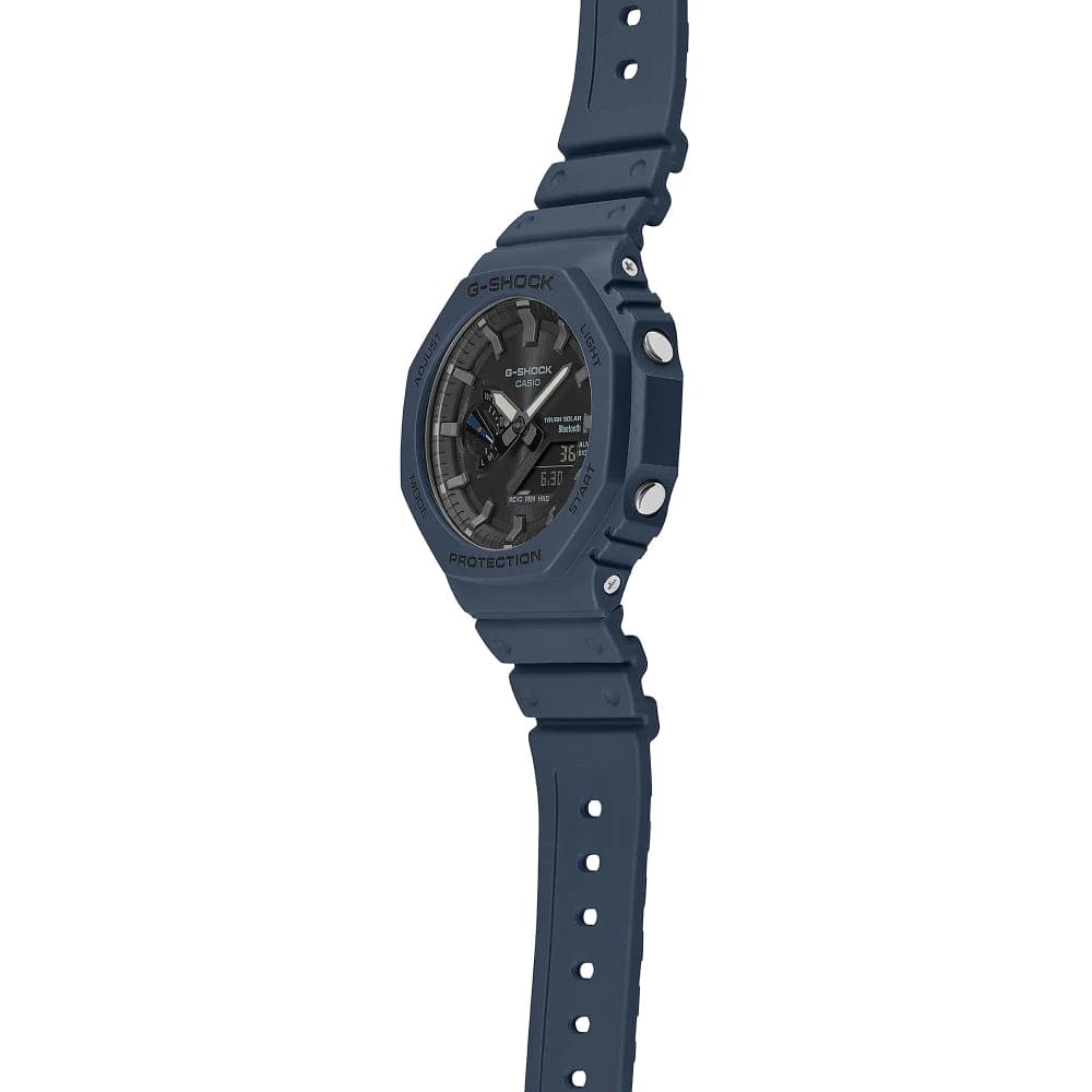 Casio G-Shock Blue Resin Strap Men Watch GA-B2100-2ADR