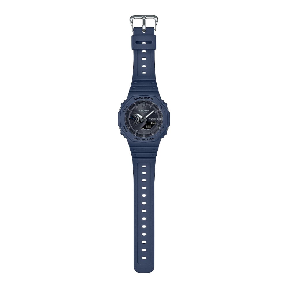 Casio G-Shock Blue Resin Strap Men Watch GA-B2100-2ADR