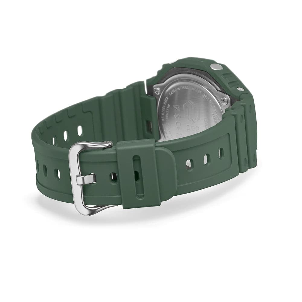 Casio G-Shock Green Resin Strap Men Watch GA-B2100-3ADR