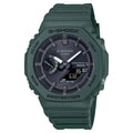 Casio G-Shock Green Resin Strap Men Watch GA-B2100-3ADR