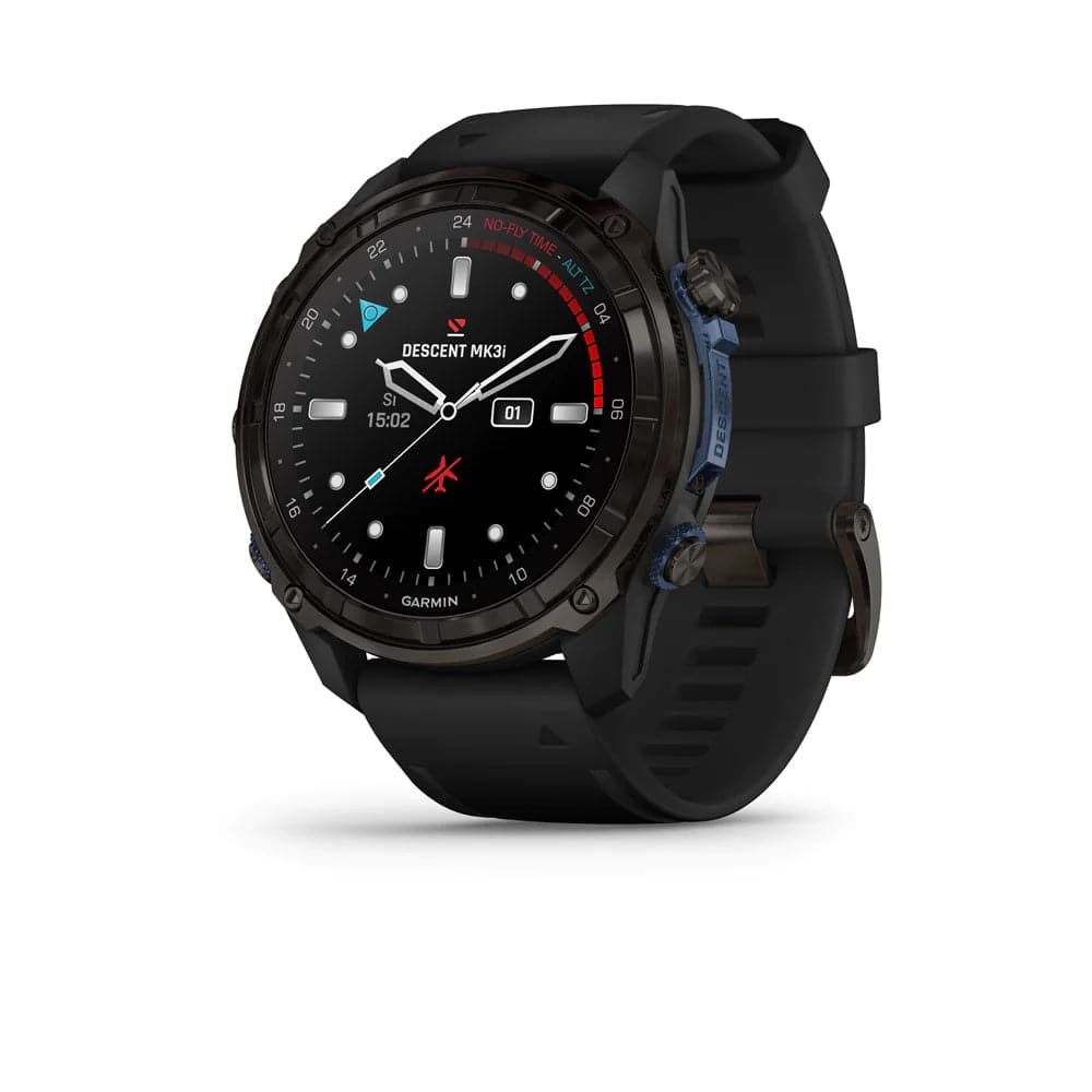 Garmin Descent Mk3i Black Silicone Strap Men Watch GM-010-02752-34