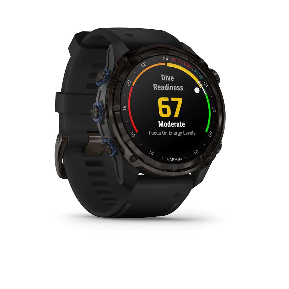 Garmin Descent Mk3i Black Silicone Strap Men Watch GM-010-02752-34