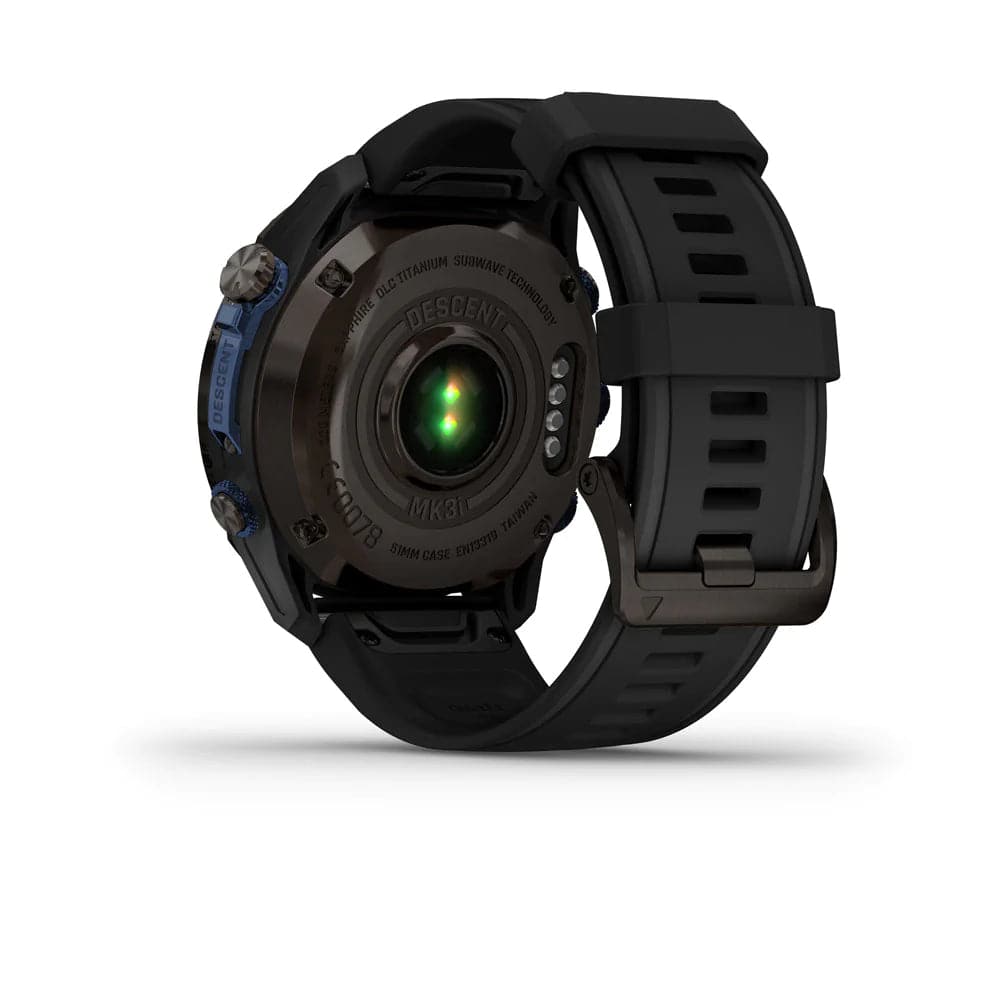 Garmin Descent Mk3i Black Silicone Strap Men Watch GM-010-02752-34