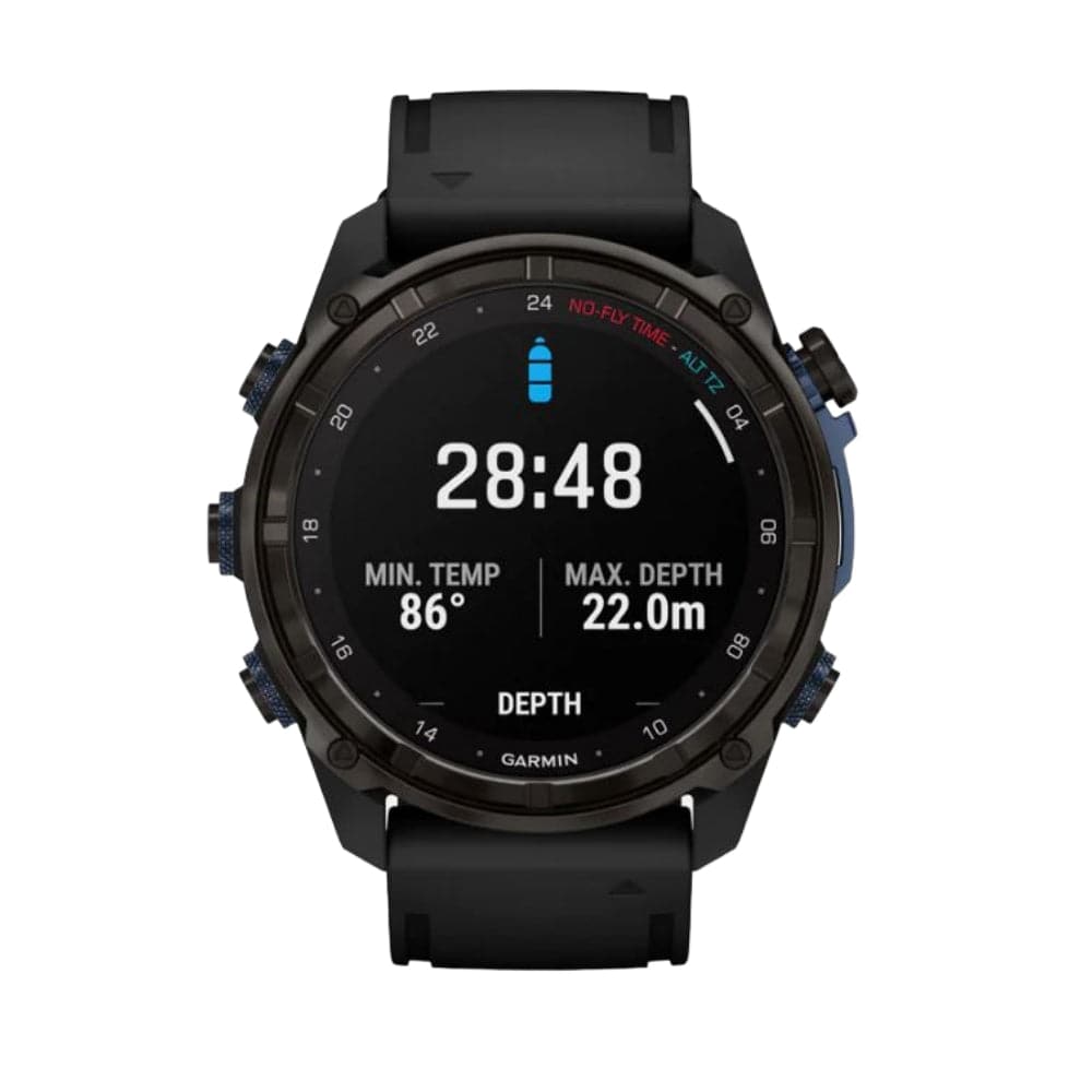 Garmin Descent Mk3i Black Silicone Strap Men Watch GM-010-02752-34